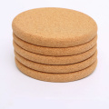 Logo personnalisé Natural Cork Placemat Round Cork Coaster